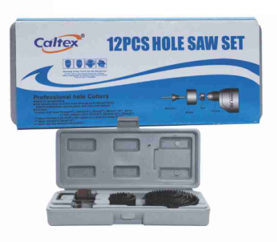 HOLE SAW SET (12PCS) CALTEX