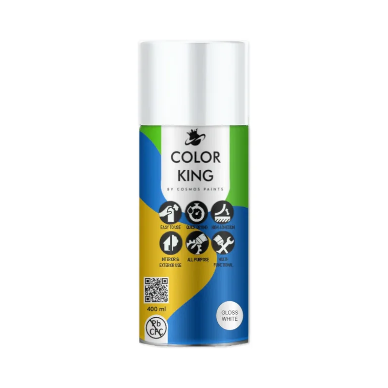 COLOUR KING 40 GLOSS WHITE 400ML