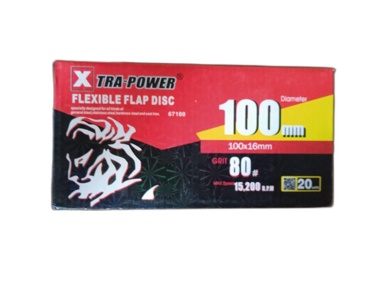 FLEXIBLE FLAP DISC 80 XTRA POWER